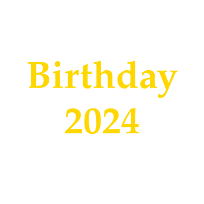 Birthday 2024 collection