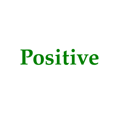 Positive 2024