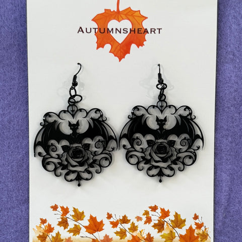 🦇 Bat - earrings