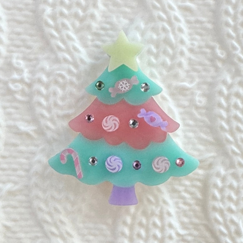 Candy tree - Brooch