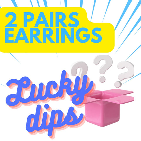 Lucky Dip - 2 Pairs Earrings