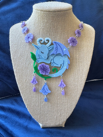Morning Glory the Dragon 🐉 - necklace