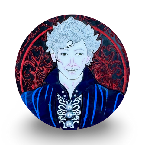 Sassy Vampire - brooch