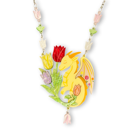 Tulip dragon - Necklace