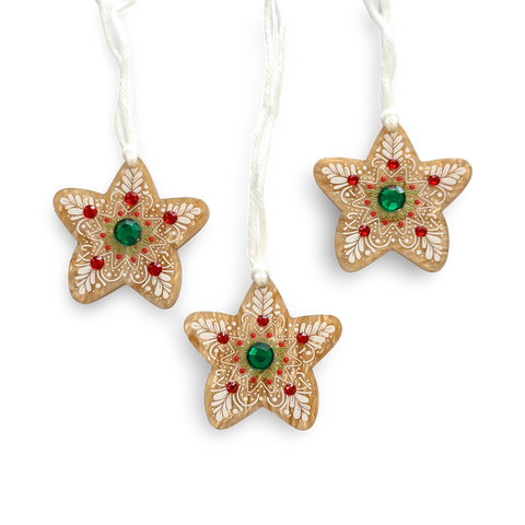 Gingerbread Classic  3pk - decorations