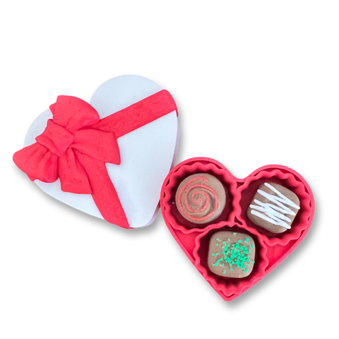 Christmas heart chocolate - clicker