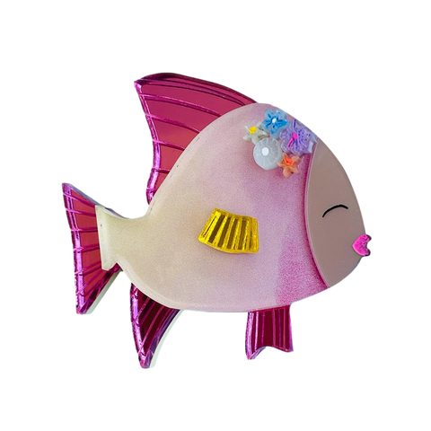 Sue the fish  - Brooch