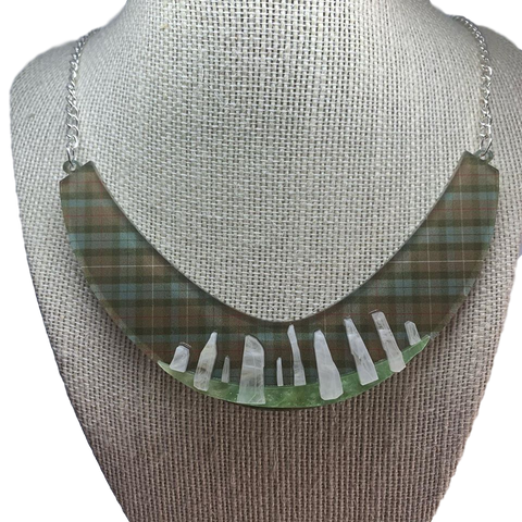 Standing stones necklace