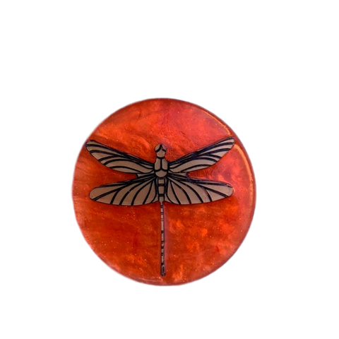 Dragonfly brooch