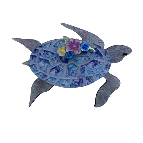 Raphael the Turtle - Brooch