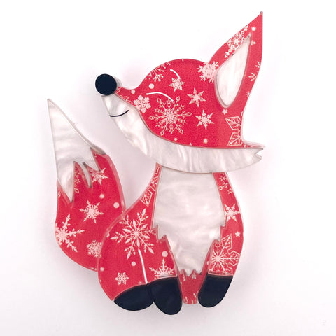Jasper the fox 🦊 - brooch
