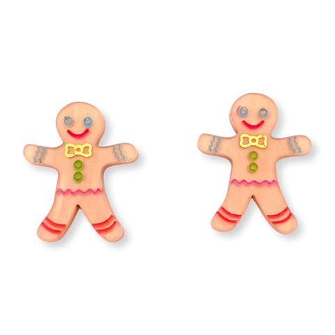Gingerbread- Stud Earrings